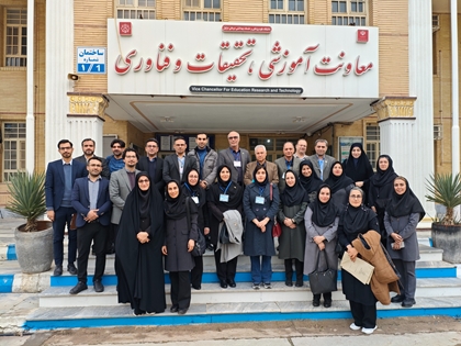 ارزیابی و پایش بیرونی حوزه‌های هشت‌گانه اعتباربخشی دانشکده پزشکی دانشگاه علوم پزشکی دزفول توسط تیم ۷ نفره وزارت بهداشت